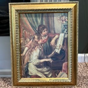 Framed art - Renoir reproduction
